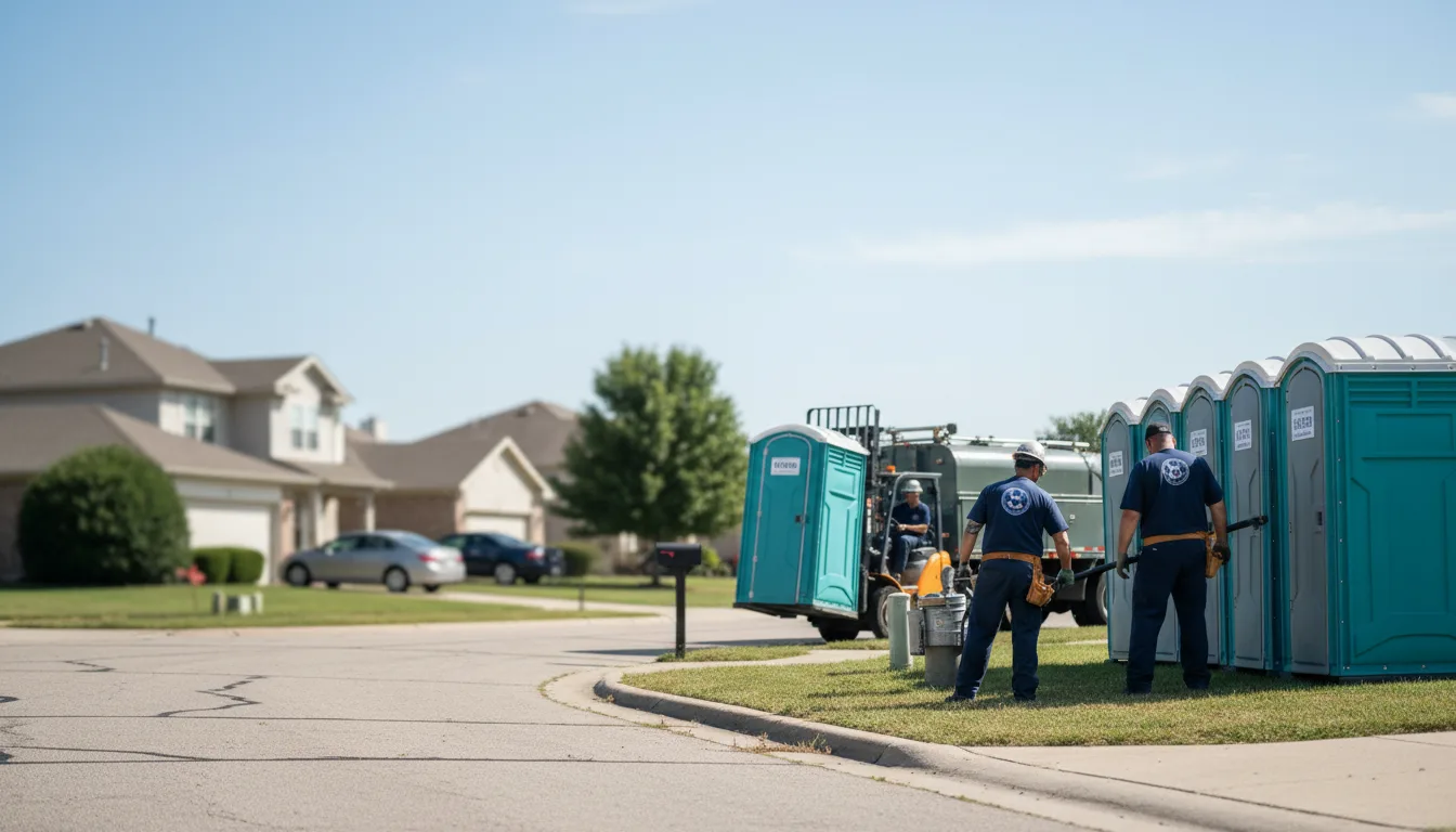 Porta Potty Rental in Harrison City, PA near me